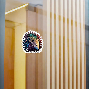Playful Hedgehog Kiss Cut Vinyl Decals - Home Decor - Dipaliz