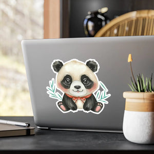 Vibrant Panda Kiss Cut Vinyl Decals - Durable 3m - Dipaliz - Electronics Stickers &