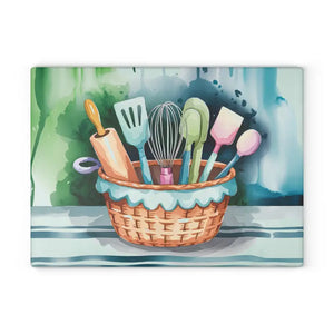 Chic Glass Cutting Board - Bold Abstract Tempered Design - Dipaliz - 8’’ x 11’’ / Rectangle - Boards