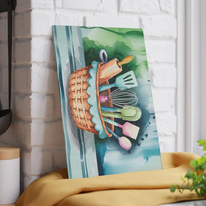 Chic Glass Cutting Board - Bold Abstract Tempered Design - Dipaliz - 8’’ x 11’’ / Rectangle - Boards