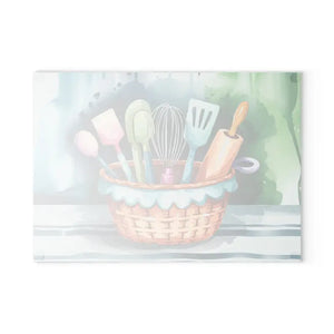 Chic Glass Cutting Board - Bold Abstract Tempered Design - Dipaliz - 8’’ x 11’’ / Rectangle - Boards