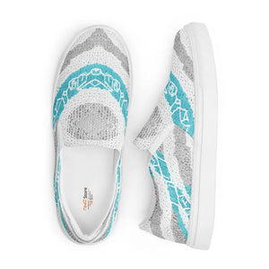 Womens Slip-on Canvas Shoes Knit Mesh Comfort Style - Dipaliz