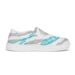 Womens Slip-on Canvas Shoes Knit Mesh Comfort Style - Dipaliz
