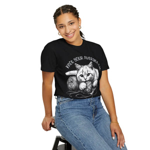 Knot your Average Cat Lover Tee Unisex Garment-dyed - Dipaliz - T-shirts