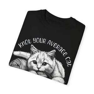 Cat Lover Tee Unisex Garment-dyed Playful Style - Dipaliz - T-shirts
