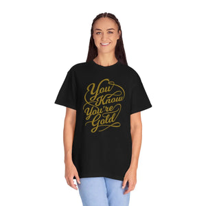 Golden Comfort Colors Unisex Shirt - Vibes Cotton - Dipaliz - T-shirts