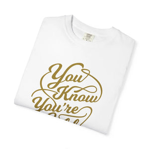 Golden Comfort Colors Unisex Shirt - Vibes Cotton - Dipaliz - T-shirts