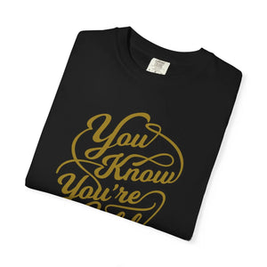 Golden Comfort Colors Unisex Shirt - Vibes Cotton - Dipaliz - T-shirts