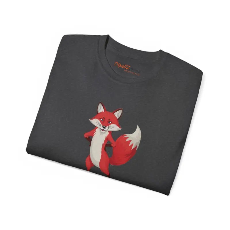 Ultra Cotton Fox Tee: Look Fabulous in Style! - T-shirt