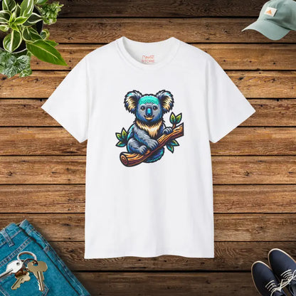 Your Style with the Koala Bear Ultra Cotton Tee - White / s T-shirt