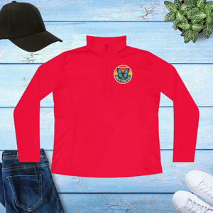 Chic Ladies Quarter-zip - Butterfly Design Active - Dipaliz - Sweatshirts