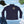 Ladies Quarter-zip Butterfly Design Pullover - Dipaliz - True Navy / l - Sweatshirts