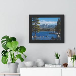 Lake Tahoe Gallery Canvas Wraps Framed Horizontal Poster - Dipaliz - Prints