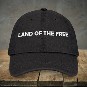Vintage Denim Hat - Embroidered Land Patriotic - Dipaliz - Baseball Caps