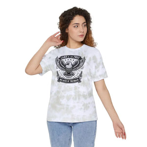 Tie-dyed T-shirt - Luxurious Fabric Womens Fashion - Dipaliz - T-shirts