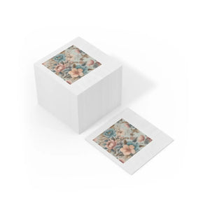 Floral Pattern Napkins – Soft Broadcloth Fabric - Dipaliz - Paper