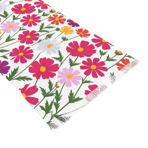 Floral Print Lightweight Scarf - Eco-friendly Gift - Dipaliz - Scarves & Shawls