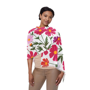 Floral Print Lightweight Scarf - Eco-friendly Gift - Dipaliz - Scarves & Shawls
