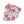 Large Floral Poly Scarf - Garden Blooms White Voile - Dipaliz - Scarves & Shawls