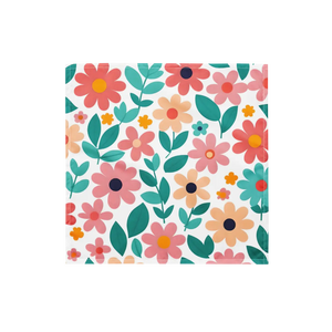 Bold Floral All-over Print Bandana - Eco-friendly - Dipaliz - Bandanas & Headties
