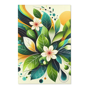 Floral Area Rugs – Leaf Designs Chenille - Dipaliz