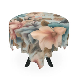 Large Flowers Tablecloth – Durable Polyester - Dipaliz - Tablecloths