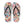 Stylish Flowers Flip Flops - Black Pvc Strap - Dipaliz - Slippers