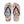 Stylish Flowers Flip Flops - Black Pvc Strap - Dipaliz - Slippers
