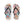 Stylish Flowers Flip Flops - Black Pvc Strap - Dipaliz - Slippers