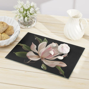 Large Pink Flower Cutting Board Tempered Glass - Dipaliz - Boards
