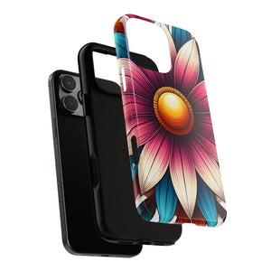 Vibrant Flower Tough Cases - Protective Phone - Dipaliz - Mobile