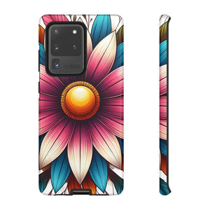 Vibrant Flower Tough Cases - Protective Phone - Dipaliz - Mobile