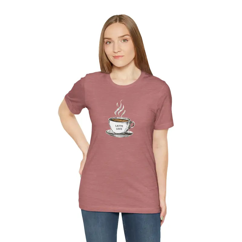 Latte Lovers’ Ultimate Comfy Jersey Short Sleeve Tee - T-shirt