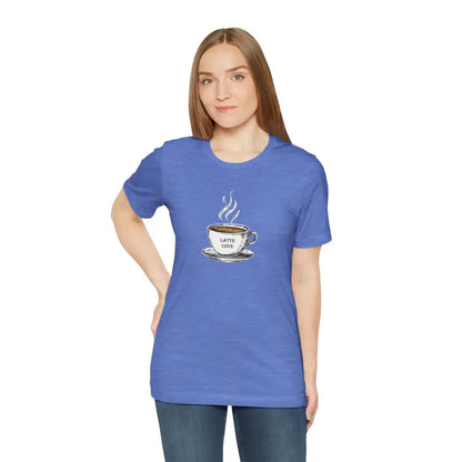 Latte Lovers’ Ultimate Comfy Jersey Short Sleeve Tee - T-shirt