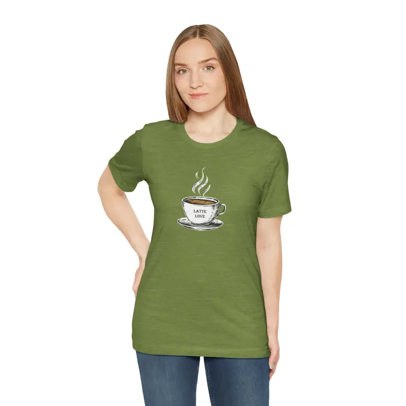 Latte Lovers’ Ultimate Comfy Jersey Short Sleeve Tee - T-shirt