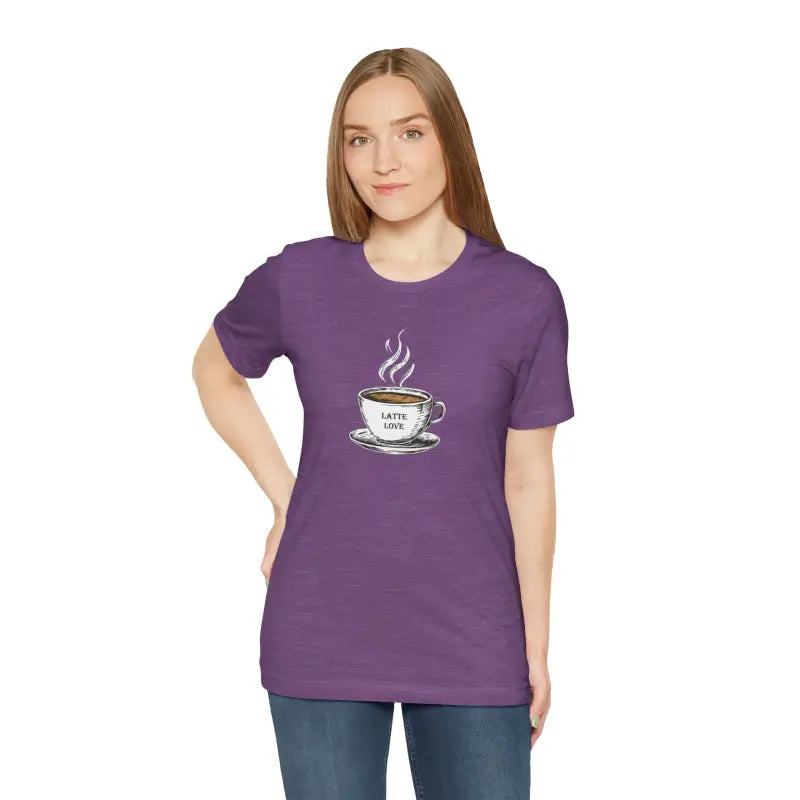 Latte Lovers’ Ultimate Comfy Jersey Short Sleeve Tee - T-shirt