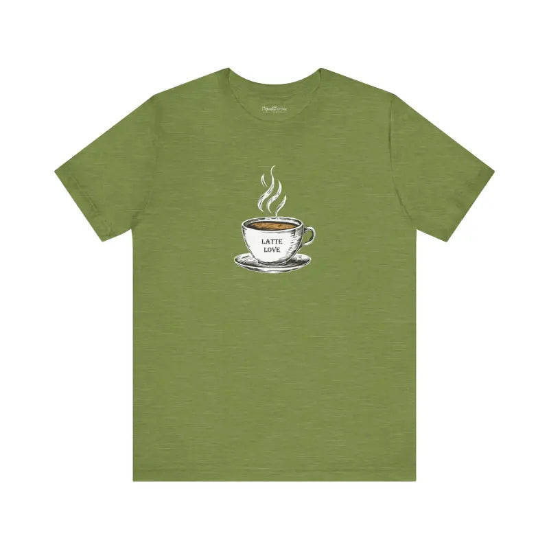 Latte Lovers’ Ultimate Comfy Jersey Short Sleeve Tee - T-shirt