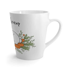 Whimsical Bunny Latte Mug - Carrot Dream 12oz Ceramic - Dipaliz - Mugs