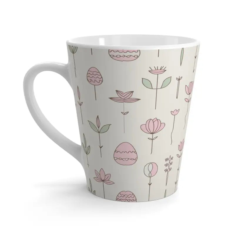 Elegant Easter Egg Latte Mug for Home Brewed Bliss - 12oz