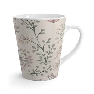 Peacock Latte Mug - Vibrant Ceramic Coffee Cup - Dipaliz - 12oz - Mugs