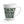 Latte Mug, ?Plant Mom Club’ Green Botanical - Mugs