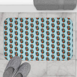 Home Decor - Bath Mat - Dipaliz Intricate Flowers Design for Luxurious Comfort