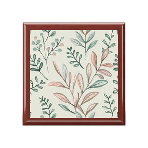 Home Decor - Luxury Dual-hinge Jewelry Box Glossy Finish Valuables Safe - Dipaliz