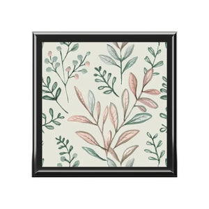 Home Decor - Luxury Dual-hinge Jewelry Box Glossy Finish Valuables Safe - Dipaliz