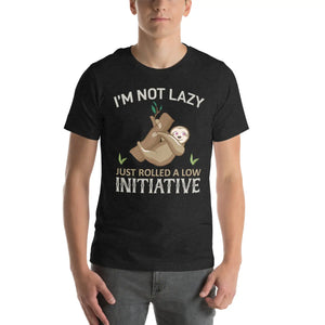 Chic Sloth T-shirt - Soft Cotton Low Initiative Tee - Dipaliz - T-shirts