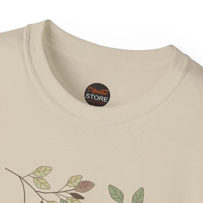 Leaf me Alone Unisex Cotton Tee for Fall Foliage Fun - T-shirt