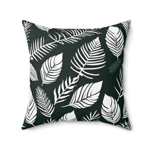 Leaves Spun Polyester Square Pillow Double-sided Print - Dipaliz - Throw Pillows