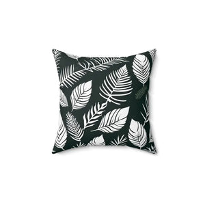 Leaves Spun Polyester Square Pillow Double-sided Print - Dipaliz - Throw Pillows