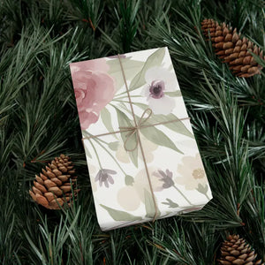 Leaf Pattern Gift Wrap Botanical Style - Dipaliz - Wrapping Paper
