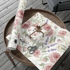 Leaf Pattern Gift Wrap Botanical Style - Dipaliz - Wrapping Paper